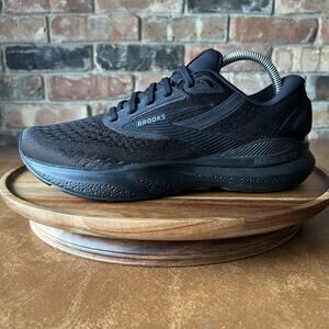 Brooks Adrenaline GTS 24 Supportive Womens 9.5 Black Road Running Shoes Sneakers